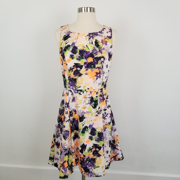 Maeve Dresses & Skirts - Anthropologie Maeve Floral Skater Dress Size 4